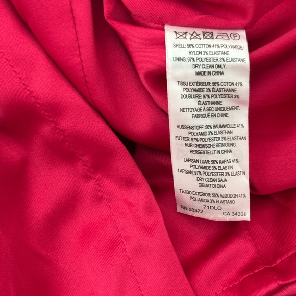 French Connection Sheath Dress - Fuschia Pink Size 4 - Picture 9 of 9